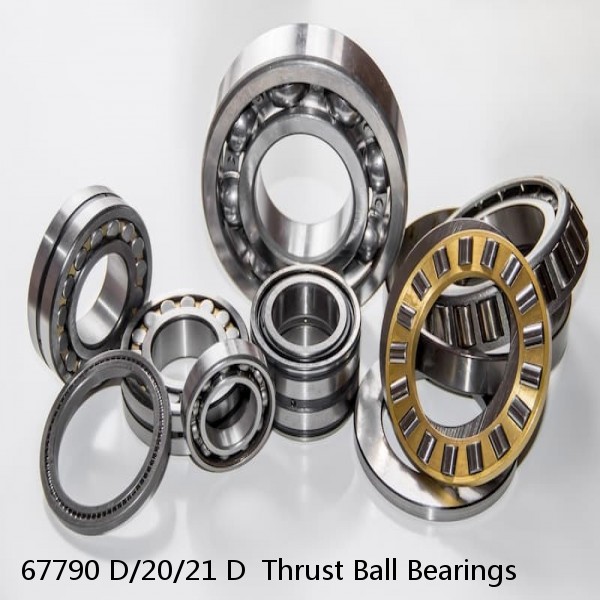 67790 D/20/21 D  Thrust Ball Bearings