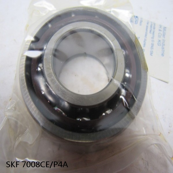 7008CE/P4A SKF Super Precision,Super Precision Bearings,Super Precision Angular Contact,7000 Series,15 Degree Contact Angle