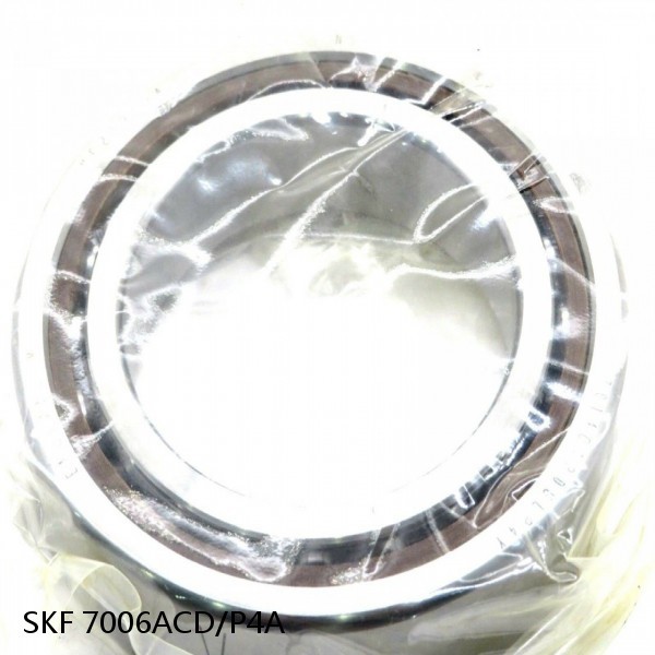 7006ACD/P4A SKF Super Precision,Super Precision Bearings,Super Precision Angular Contact,7000 Series,25 Degree Contact Angle